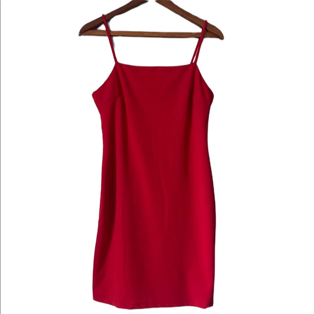 Lily Rose Red Mini Dress